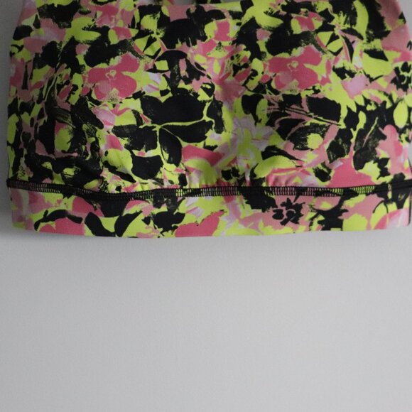 Lululemon Energy Medium Support Sz 2 Yellow Luxtreme Training Sports Bra - Picture 8 of 10